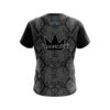 Brunswick Snake Skin Black CoolWick Bowling Jersey - Image 2