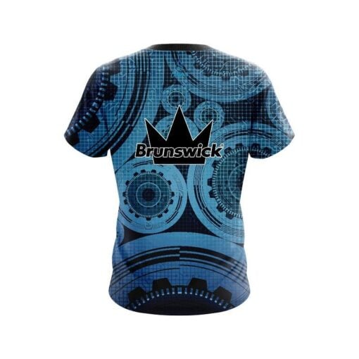 Brunswick Grinding Gears CoolWick Bowling Jersey - Image 2
