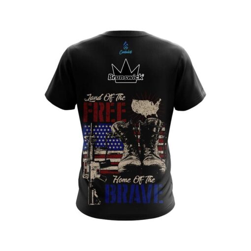 Brunswick Land Of the Free CoolWick Bowling Jersey - Image 2