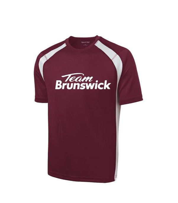 Brunswick Fury Maroon Coolwick Bowling Dri-Fit