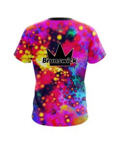 Alternative view of Brunswick Melting Colors CoolWick Bowling Jersey