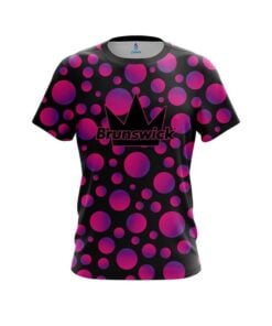 Brunswick Neon Bubbles CoolWick Bowling Jersey