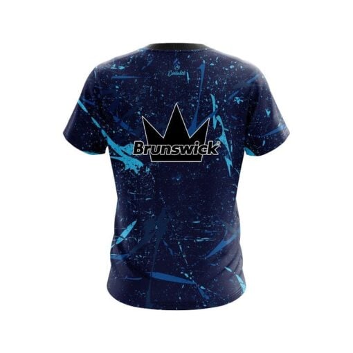 Brunswick Paint Grunge CoolWick Bowling Jersey - Image 2