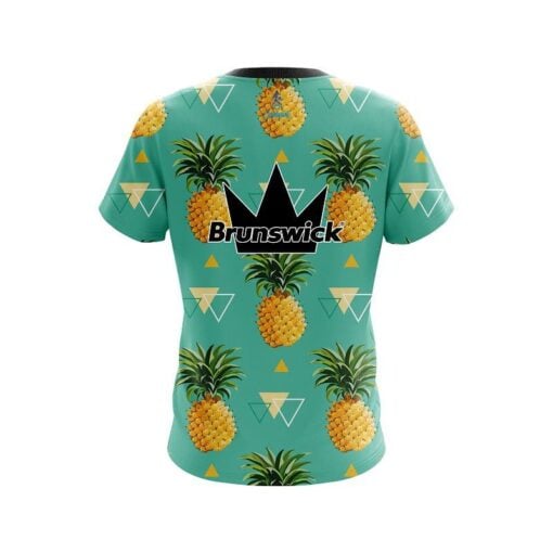 Brunswick Tropical Pineapple CoolWick Bowling Jersey - Image 2