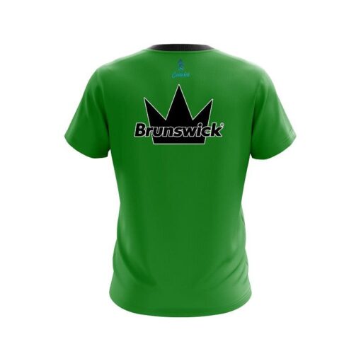 Brunswick Green CoolWick Bowling Jersey - Image 2