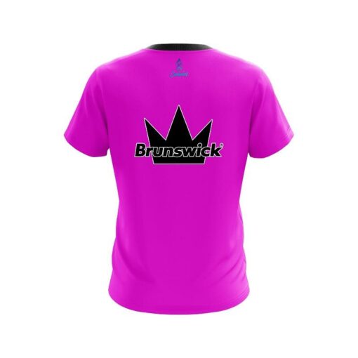 Brunswick Pink  CoolWick Bowling Jersey - Image 2