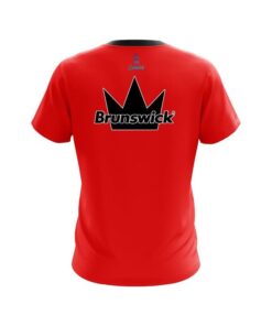 Alternative view of Brunswick Red CoolWick Bowling Jersey