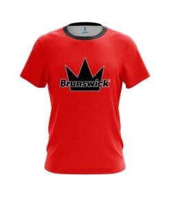 Brunswick Red CoolWick Bowling Jersey