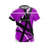 Brunswick Rocker Purple CoolWick Bowling Jersey