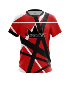 Brunswick Rocker Red CoolWick Bowling Jersey