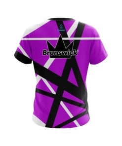 Alternative view of Brunswick Rocker Purple CoolWick Bowling Jersey