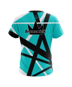 Alternative view of Brunswick Rocker Teal CoolWick Bowling Jersey