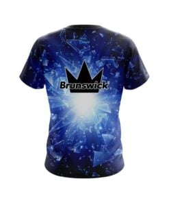 Alternative view of Brunswick Shattered Glass CoolWick Bowling Jersey