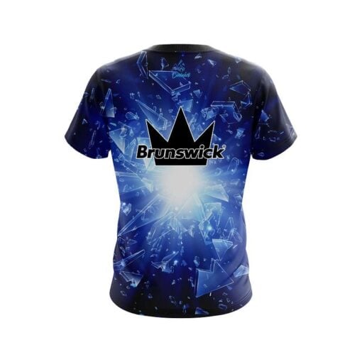 Brunswick Shattered Glass CoolWick Bowling Jersey - Image 2