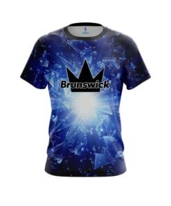 Brunswick Shattered Glass CoolWick Bowling Jersey