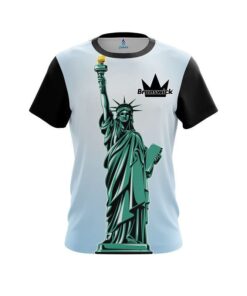 Brunswick Statue Of Liberty CoolWick Bowling Jersey