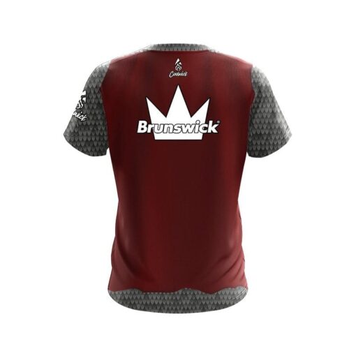 Brunswick Super Hero 4 CoolWick Bowling Jersey - Image 2