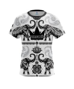 Brunswick Tribal Elephants CoolWick Bowling Jersey