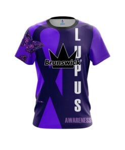 Brunswick Lupus Cancer CoolWick Bowling Jersey