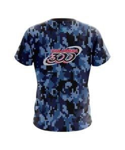 Alternative view of Columbia 300 Digital Camo Blue CoolWick Bowling Jersey