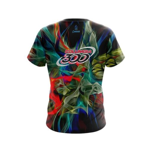 Columbia 300 Color Swirl CoolWick Bowling Jersey - Image 2