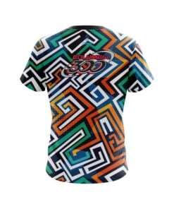 Alternative view of Columbia 300 Crazy Maze CoolWick Bowling Jersey
