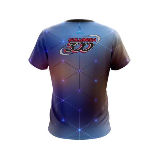 Columbia 300 Digital Cubes CoolWick Bowling Jersey - Image 2