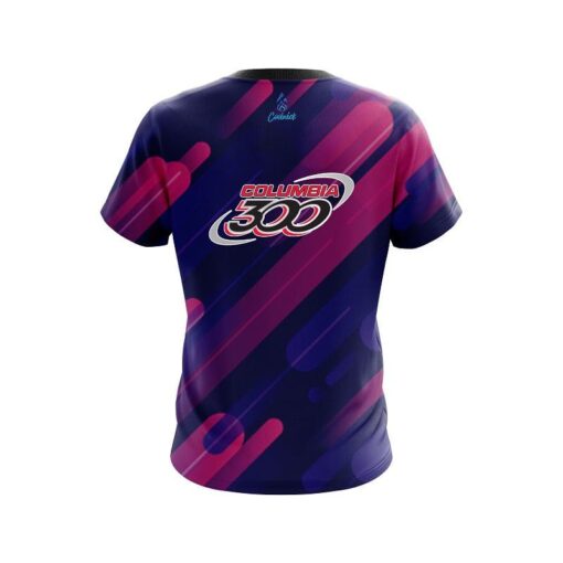 Columbia 300 Digital Pixels CoolWick Bowling Jersey - Image 2