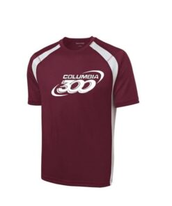 Columbia 300 The Beast Maroon Coolwick Bowling Dri-Fit