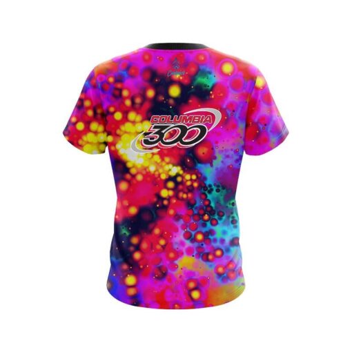 Columbia 300 Melting Colors CoolWick Bowling Jersey - Image 2