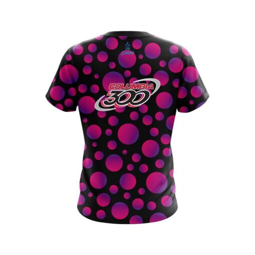 Columbia 300 Neon Bubbles CoolWick Bowling Jersey - Image 2