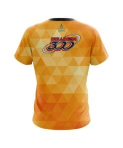 Alternative view of Columbia 300 Orange Triangle CoolWick Bowling Jersey