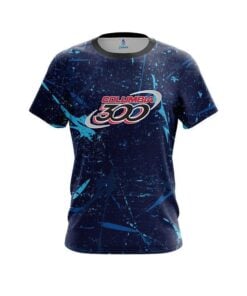 Columbia 300 Paint Grunge CoolWick Bowling Jersey