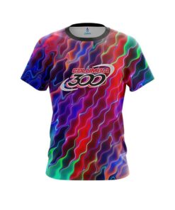 Columbia 300 Psychedelic Electric Wave CoolWick Bowling Jersey