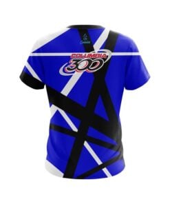 Alternative view of Columbia 300 Rocker Blue CoolWick Bowling Jersey