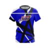 Columbia 300 Rocker Blue CoolWick Bowling Jersey