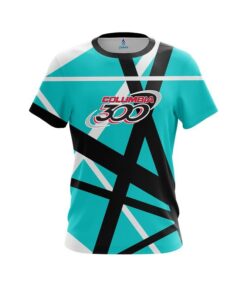Columbia 300 Rocker Teal CoolWick Bowling Jersey