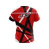 Columbia 300 Rocker Red CoolWick Bowling Jersey - Image 2