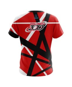 Alternative view of Columbia 300 Rocker Red CoolWick Bowling Jersey