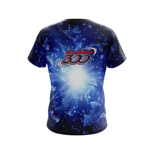 Columbia 300 Shattered Glass CoolWick Bowling Jersey - Image 2