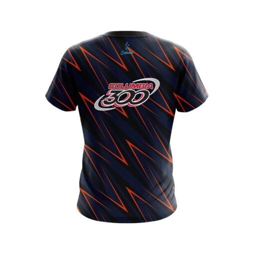 Columbia 300 Sport Zig Zag CoolWick Bowling Jersey - Image 2