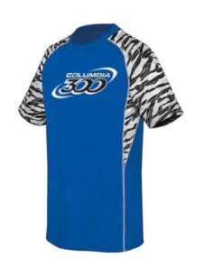 Columbia 300 Men's Blue Piranha Bowling Dri-Fit