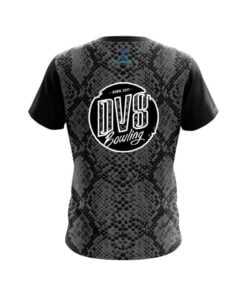 Alternative view of DV8 Snake Skin Black CoolWick Bowling Jersey