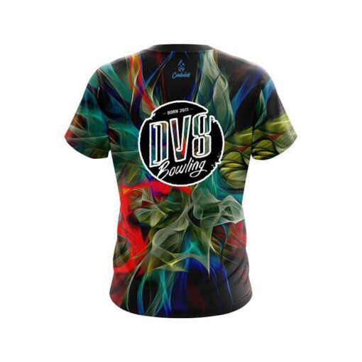 DV8 Color Swirl CoolWick Bowling Jersey - Image 2