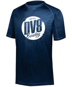 DV8 Men's Prowler Navy Coolwick Bowling Dri-Fit T-Shirt