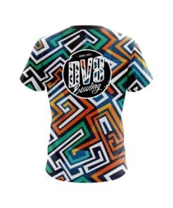Alternative view of DV8 Crazy Maze CoolWick Bowling Jersey