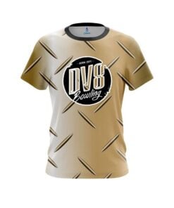 DV8 Gold Diamond Plate CoolWick Bowling Jersey