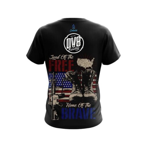 DV8 Land Of The Free CoolWick Bowling Jersey - Image 2