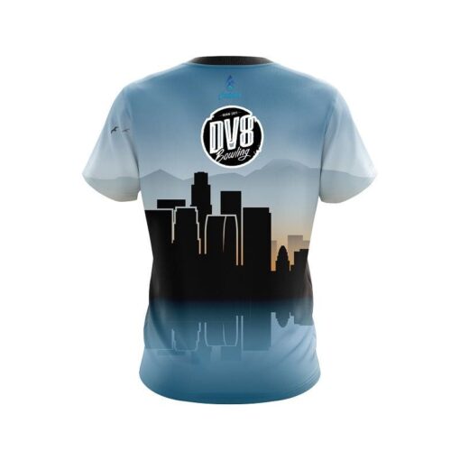 DV8 Los Angeles Skyline CoolWick Bowling Jersey - Image 2