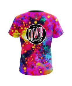 Alternative view of DV8 Melting Colors CoolWick Bowling Jersey